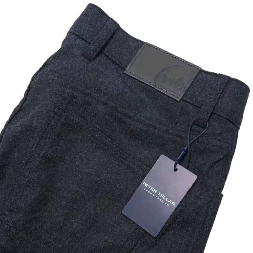 NEW Peter Millar $295 Flex Alpine 5 Pocket 32x34 Merino Wool Pants